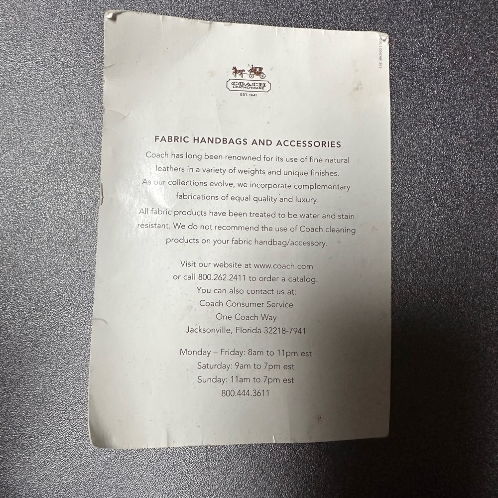 Authentic Coach Purse - Picture 7 of 7